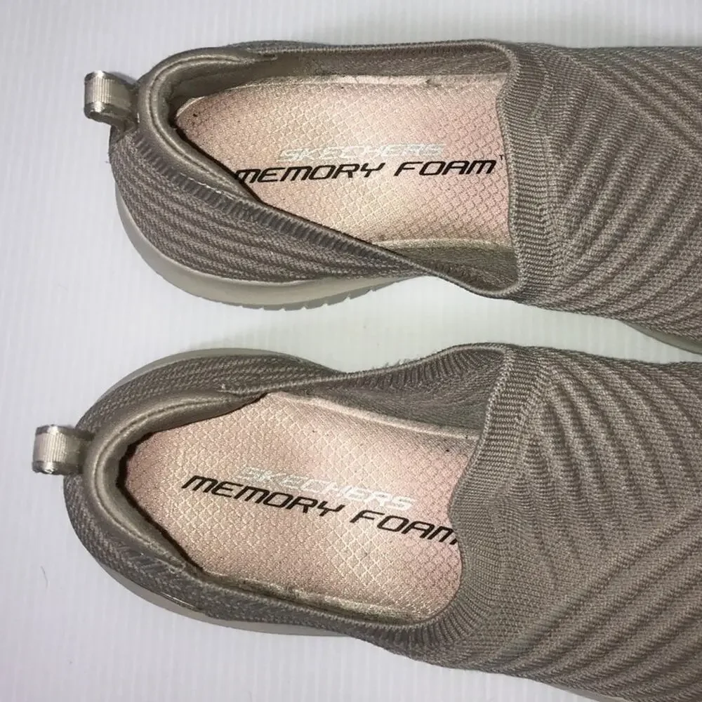 Skechers Stretch Memory Foam Slip-On Athletic Sneakers 8